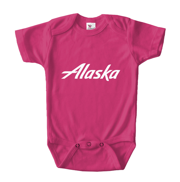 Alaska Airline Baby Romper Onesie