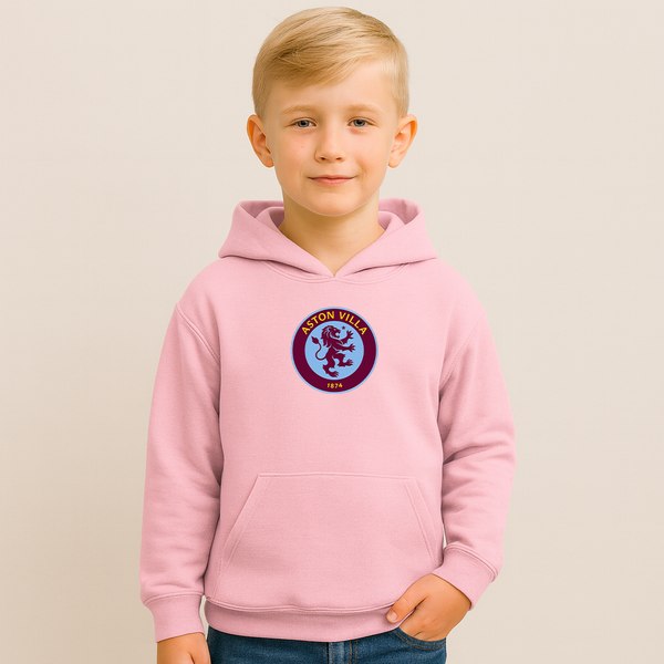 Youth Kids Aston Villa FC Pullover Hoodie