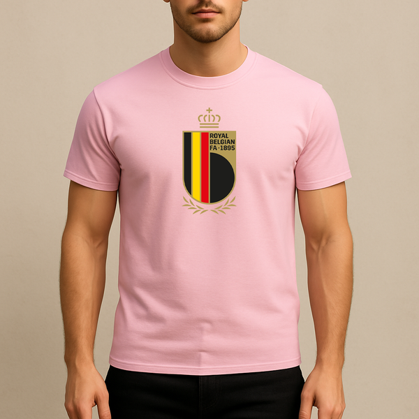 Men's Belgium National Soccer Team Cotton T-Shirt