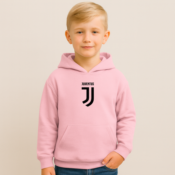 Youth Kids Juventus Soccer Pullover Hoodie