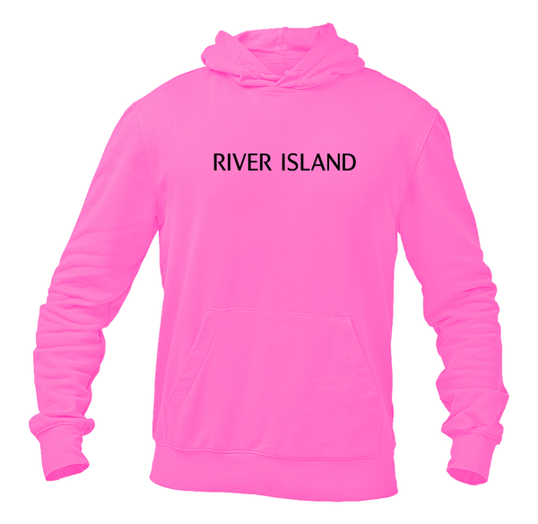Men's River Island   Logo  Pullover Hoodie
