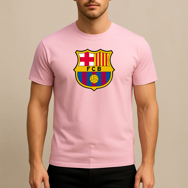 Men's F.C. Barcelona Soccer Cotton T-Shirt