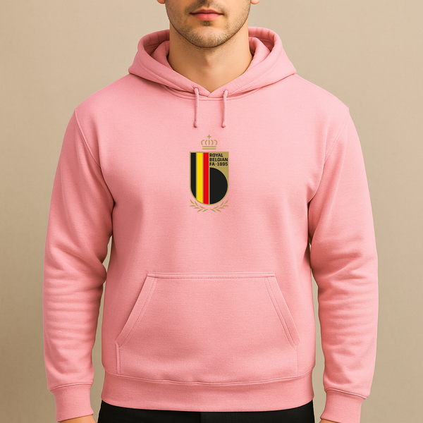 Men's Belgium National Soccer Team Pullover Hoodie