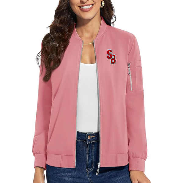 Women's  Stony Brook Seawolves Tribe  Premium Bomber Jacket Outerwear