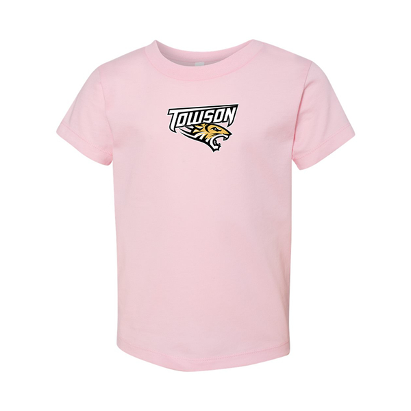 Towson Tigers BELLA  CANVAS Toddler Jersey Tee