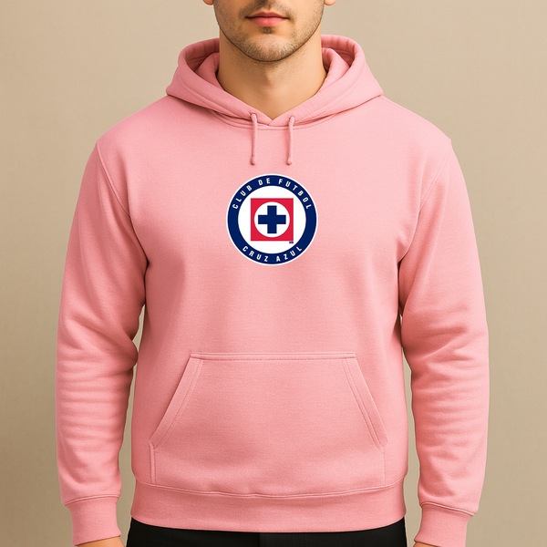 Men's Cruz Azul Football Club Pullover Hoodie