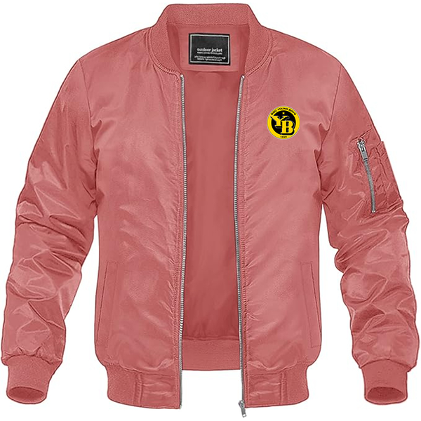 Men's  Young Boys Soccer Lightweight Bomber Jacket Windbreaker Softshell Varsity Jacket Coat