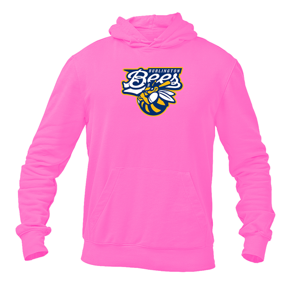 Men's Burlington Bees  Logo Pullover Hoodie