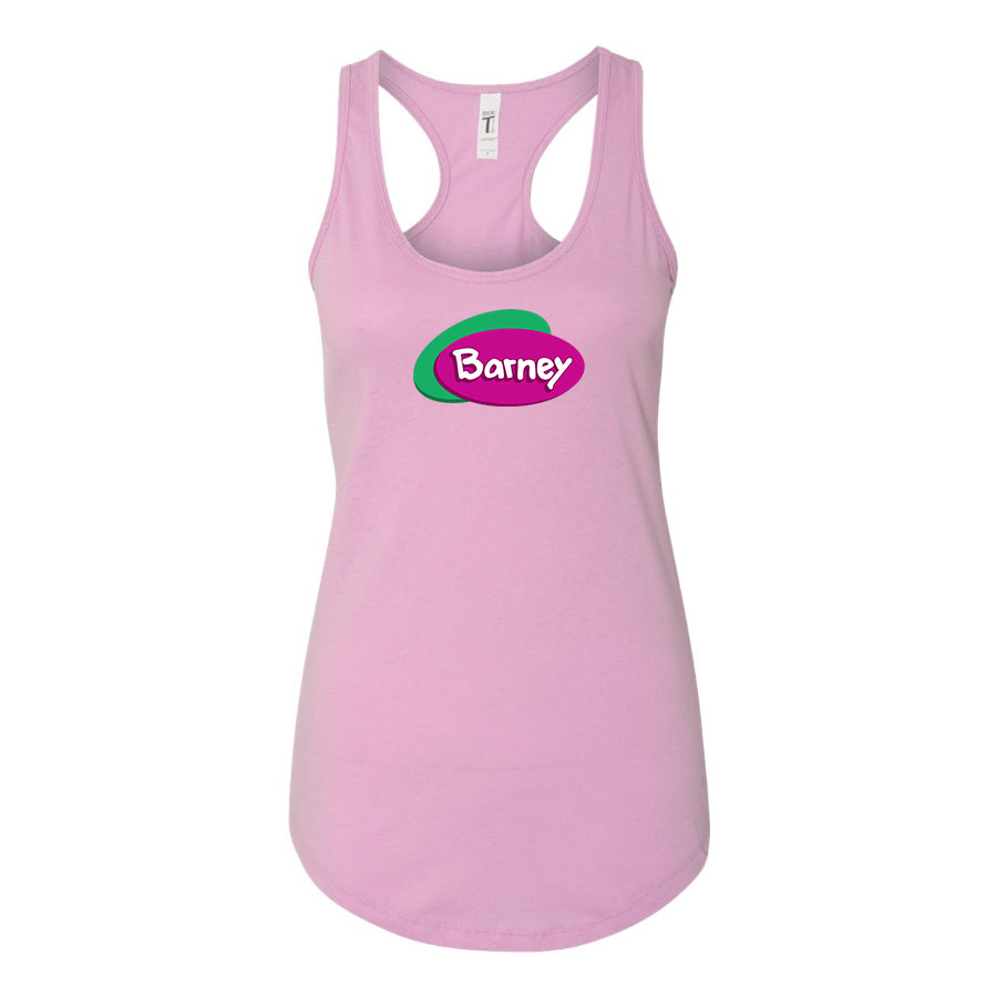 Women's Barney Show Racerback Tank Top