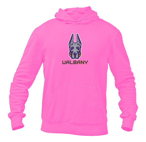 Men's Albany Great Danes Softstyle Midweight Hooded Sweatshirt