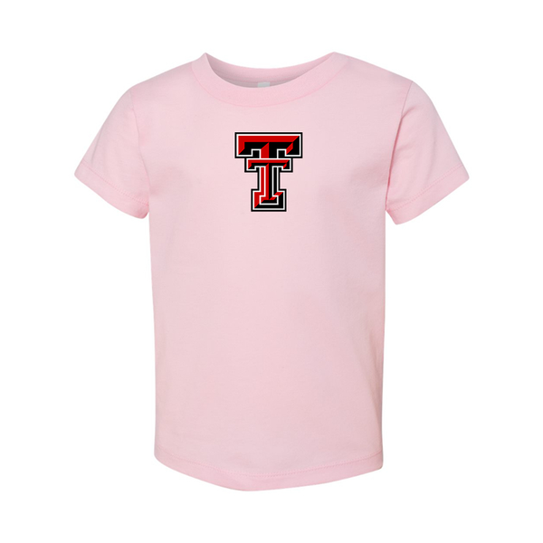 Texas Tech Red Raiders  BELLA  CANVAS Toddler Jersey Tee