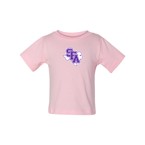 Stephen F. Austin Lumberjacks  BELLA CANVAS Infant Jersey Tee