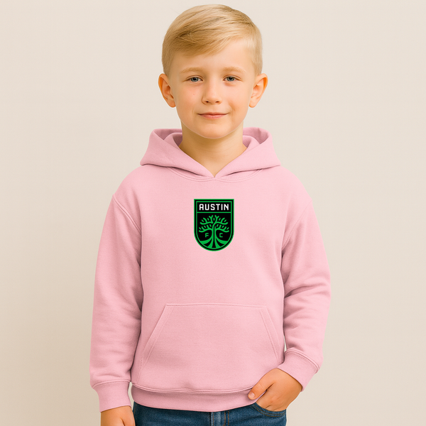 Youth Kids Austin FC Pullover Hoodie