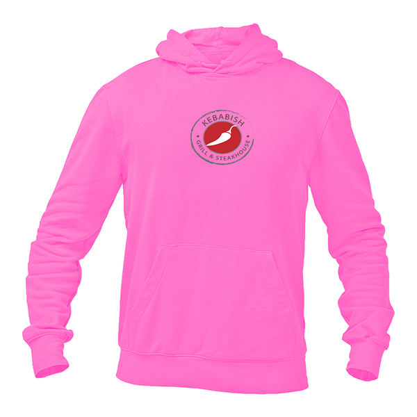 Men's Kebabish Grill & Steakhouse Logo Pullover Hoodie