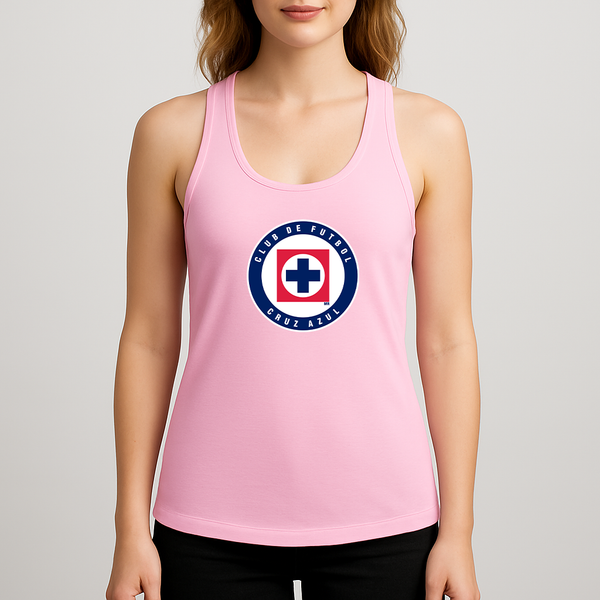 Women's Cruz Azul Football Club Racerback Tank Top