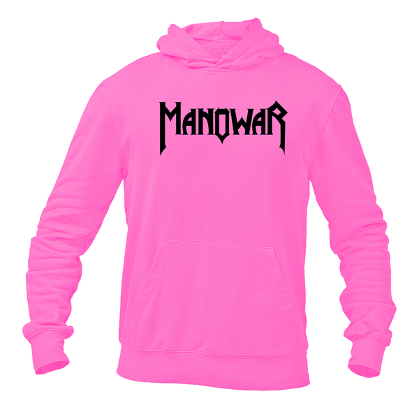 Men's Manowar Logo Pullover Hoodie