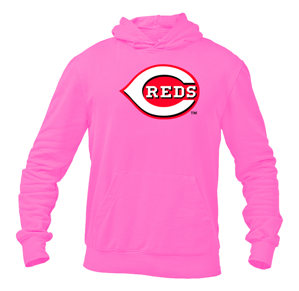 Men's Cincinnati Reds Logo Pullover Hoodie