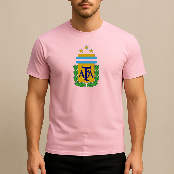 Men's Argentina National Soccer Team Cotton T-Shirt