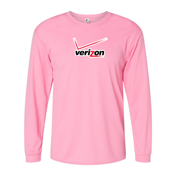 Men's  Verizon Wireless Performance Long Sleeve T-Shirt