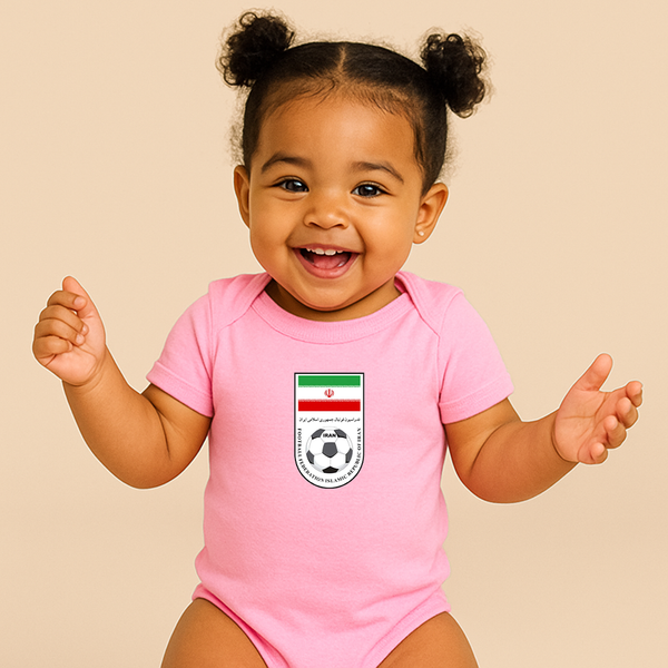 Iran National Soccer Team Baby Romper Onesie