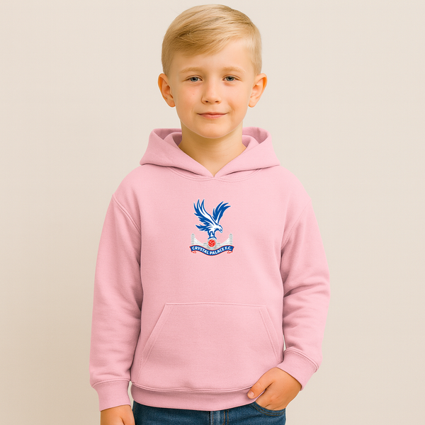 Youth Kids Crystal Palace F.C Pullover Hoodie