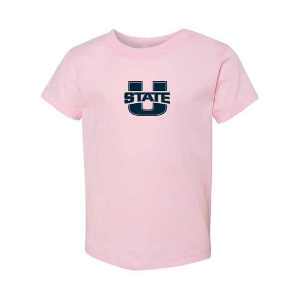 Utah State Aggies BELLA  CANVAS Toddler Jersey Tee