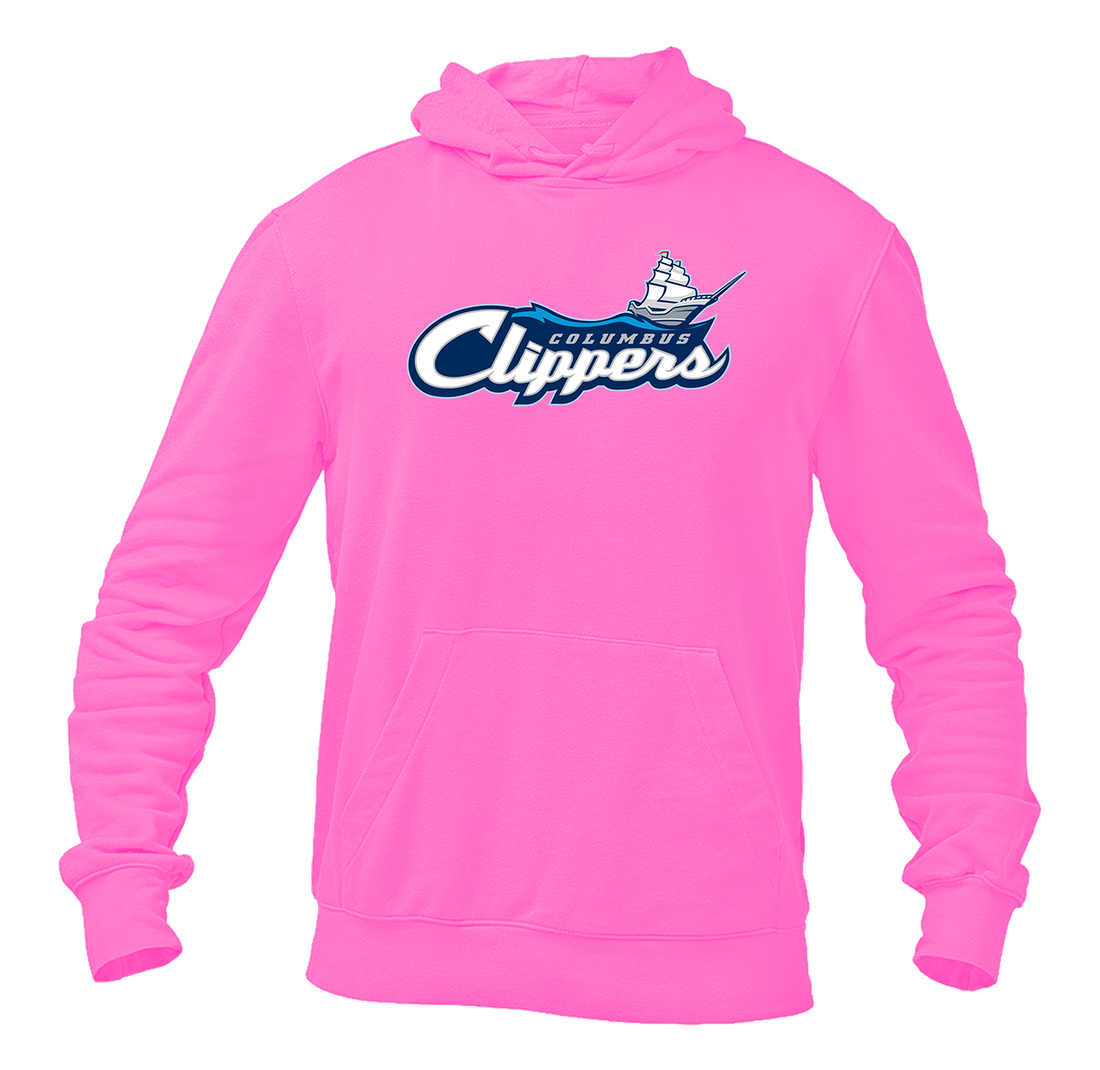 Men's Columbus Clippers Logo Pullover Hoodie