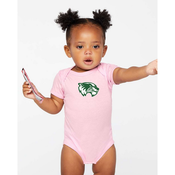 Utah Valley Wolverines  Rabbit Skins Infant Baby Rib Bodysuit