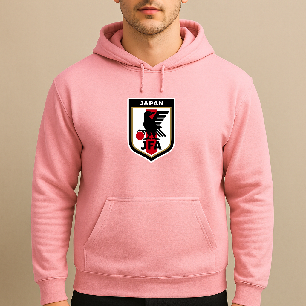 Men's Japan National Soccer Team Pullover Hoodie