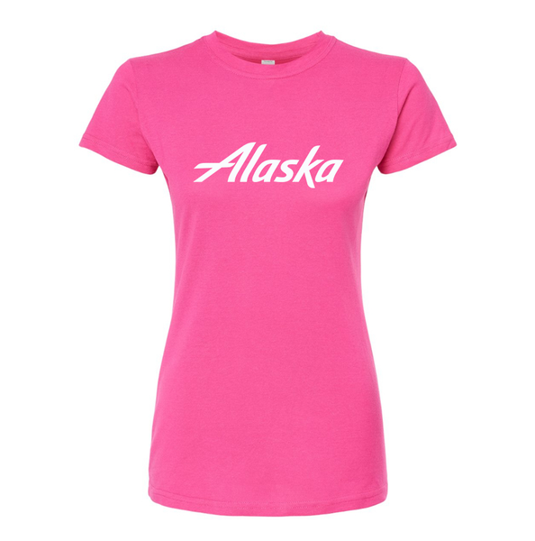 Women’s Alaska Airline Round Neck T-Shirt
