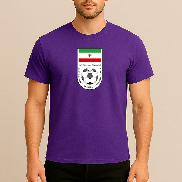 Men's Iran National Soccer Team Cotton T-Shirt