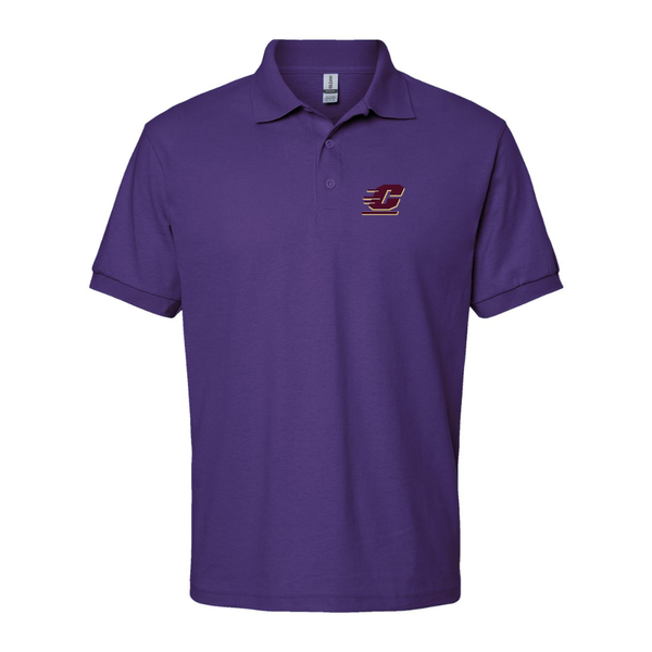 Men's Central Michigan Chippewas   Dry Blend Jersey Polo