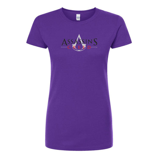 Women’s Assassins Creed Game Round Neck T-Shirt