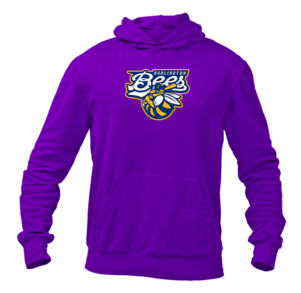 Men's Burlington Bees  Logo Pullover Hoodie