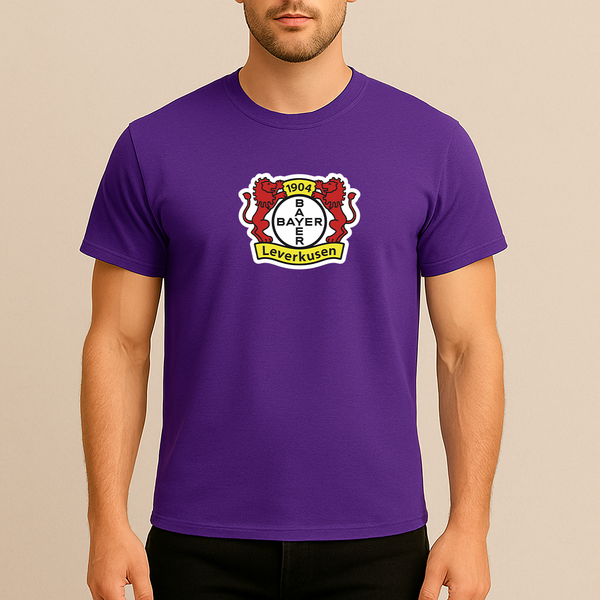 Men's Bayer Leverkusen FC Cotton T-Shirt