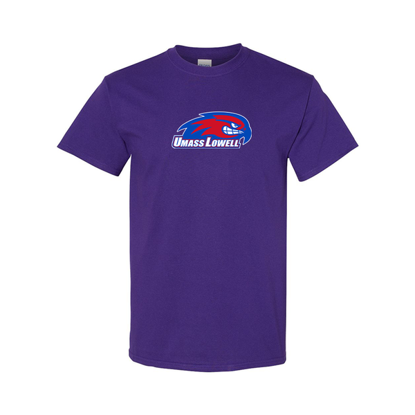 Men's  UMass Lowell River Hawks Gildan Heavy Cotton T-Shirt