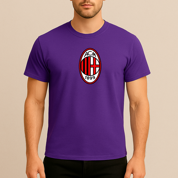 Men’s AC Milan Soccer Cotton T-Shirt