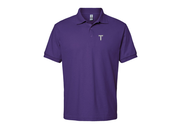 Men's Troy Trojans Gildan Dry Blend Jersey Polo