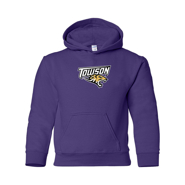 Youth Towson Tigers Gildan Heavy Blend  Hooded Sweatshirt