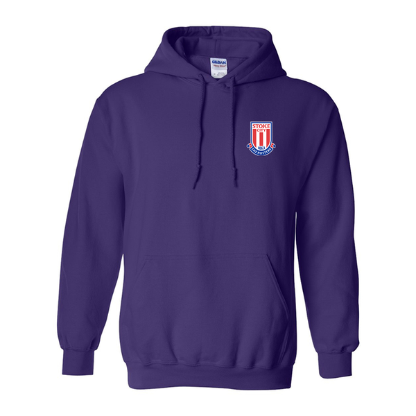 Men's Stoke City Soccer  Gildan  Heavy Blend Hooded Sweatshirt
