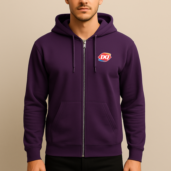 Men's DQ Dairy Queen  Zipper Hoodie