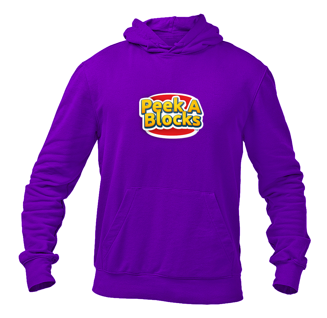 Men's Peek A Blocks Pullover Hoodie