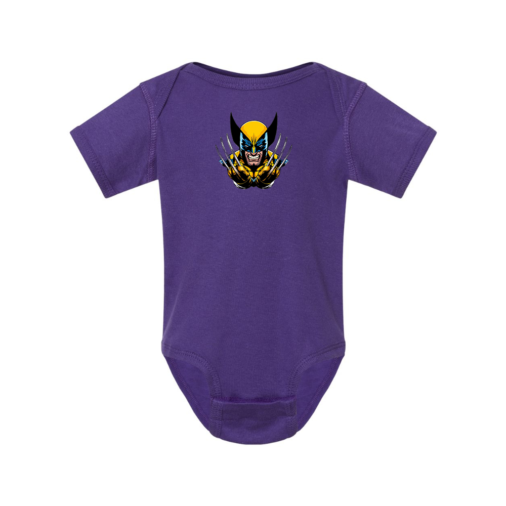 Wolverine 2025 Art   Baby Romper Onesie
