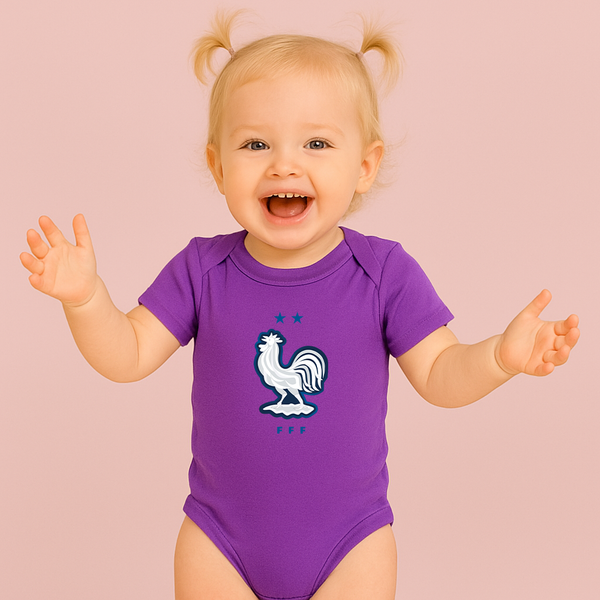 France National Soccer Team Baby Romper Onesie