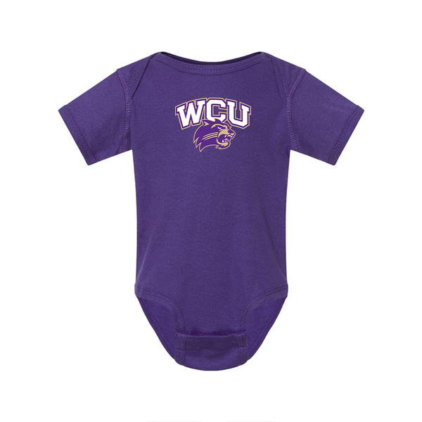 Western Carolina Catamounts  Rabbit Skins Infant Baby Rib Bodysuit