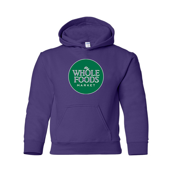 Youth Whole Foods Market Gildan Heavy Blend  Hooded Sweatshirt