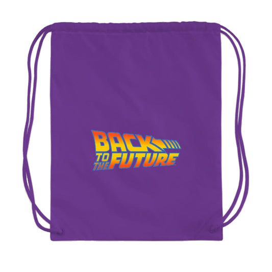 Back To The Future Movie Drawstring Bag