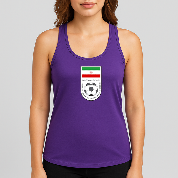 Women's Iran National Soccer Team Racerback Tank Top