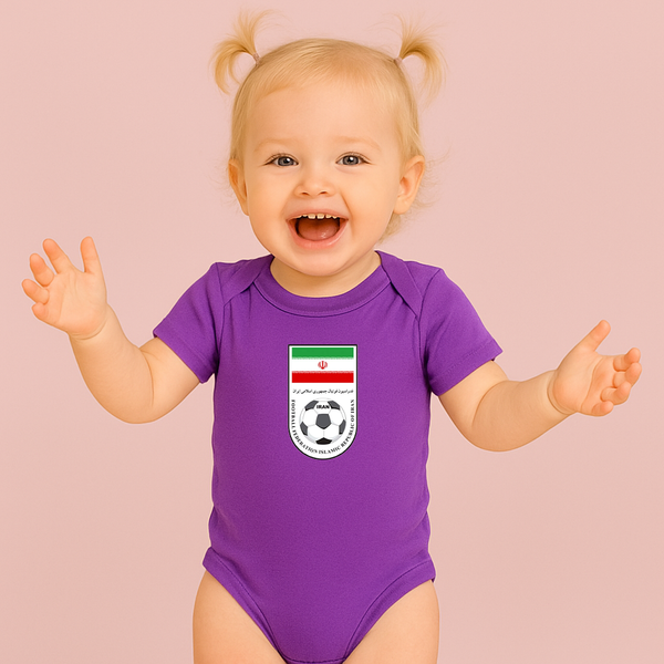 Iran National Soccer Team Baby Romper Onesie