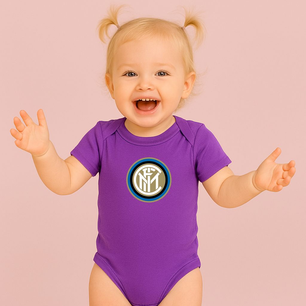 Baby Inter Milan Soccer Romper Onesie